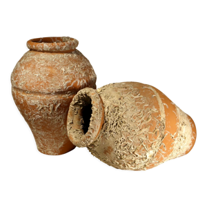 Paire de pots Takotsubo