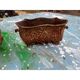 4 cast iron planters from 1900 from Charleville-Mézières