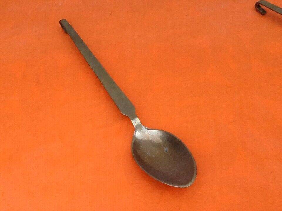 Set of 5 solid brass kitchen utensils