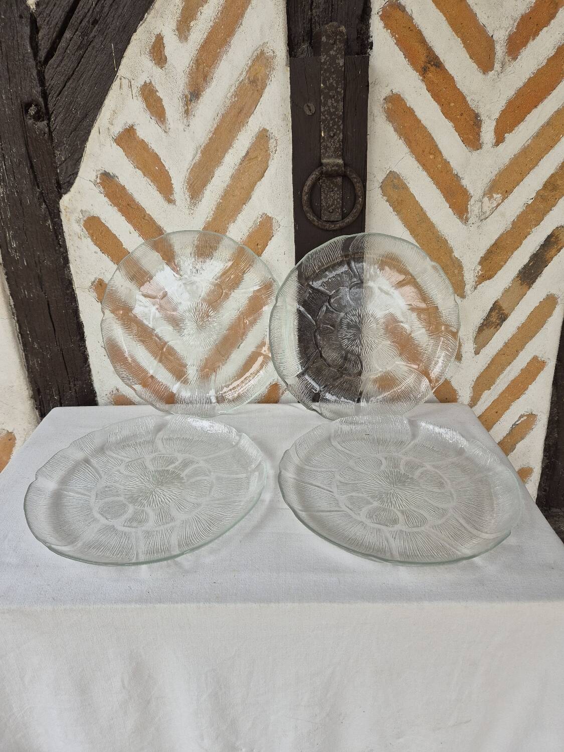 Arcoroc glass plates