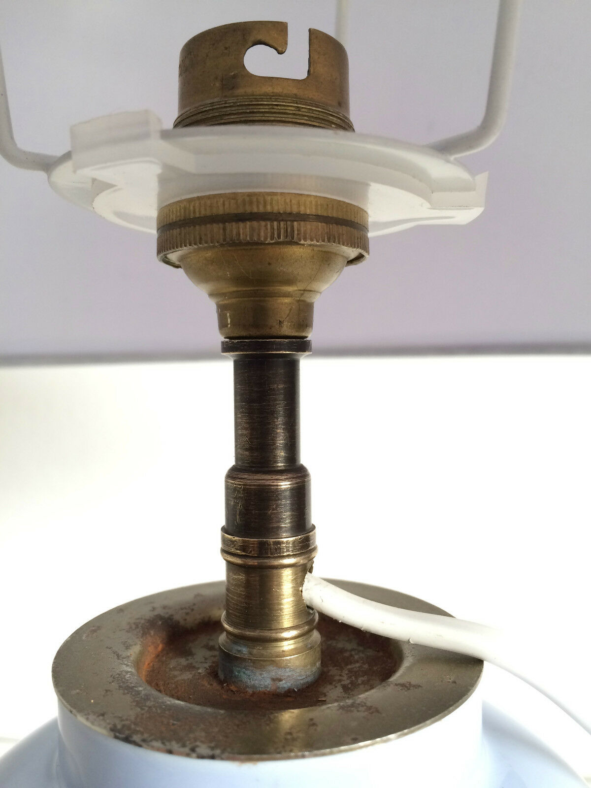 Royal Copenhage porcelain lamp