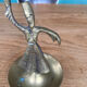 Old copper candle holder