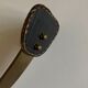 Adnet hook in bronze and leather 1950