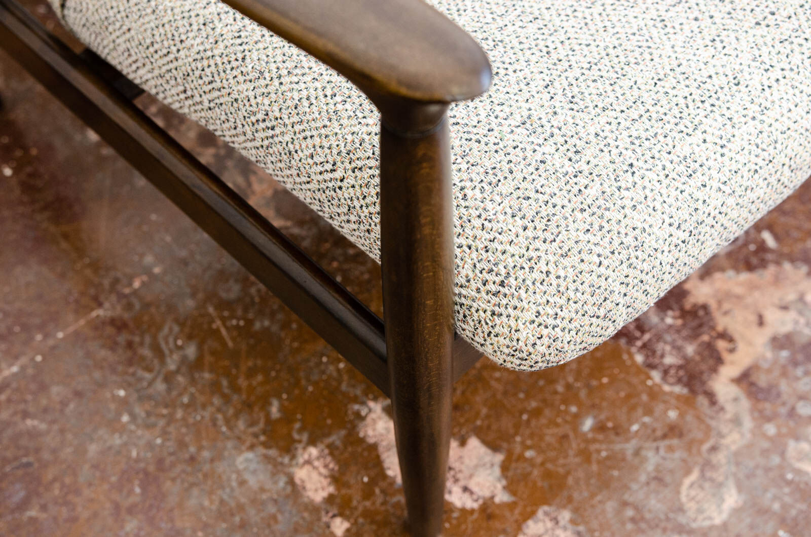 Pair of GFM-64 armchairs by Edmund Homa 1960's