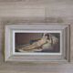 Old reproduction on canvas "The Naked Maja" by Goya