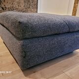 Roche Bobois Preface sofa with matching pouf