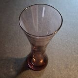 Artisanal violet vase