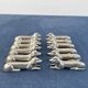 12 metal dachshund knife rests