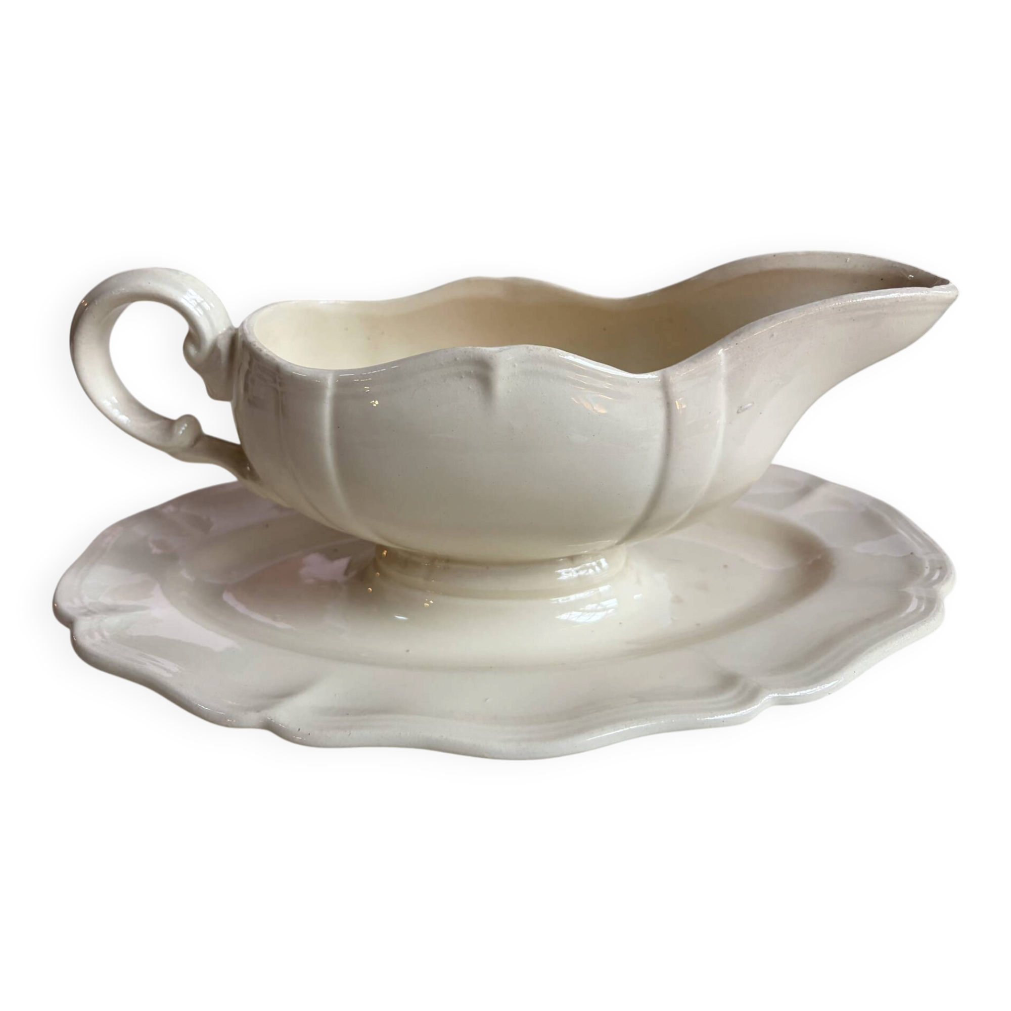 Saucière en faïence