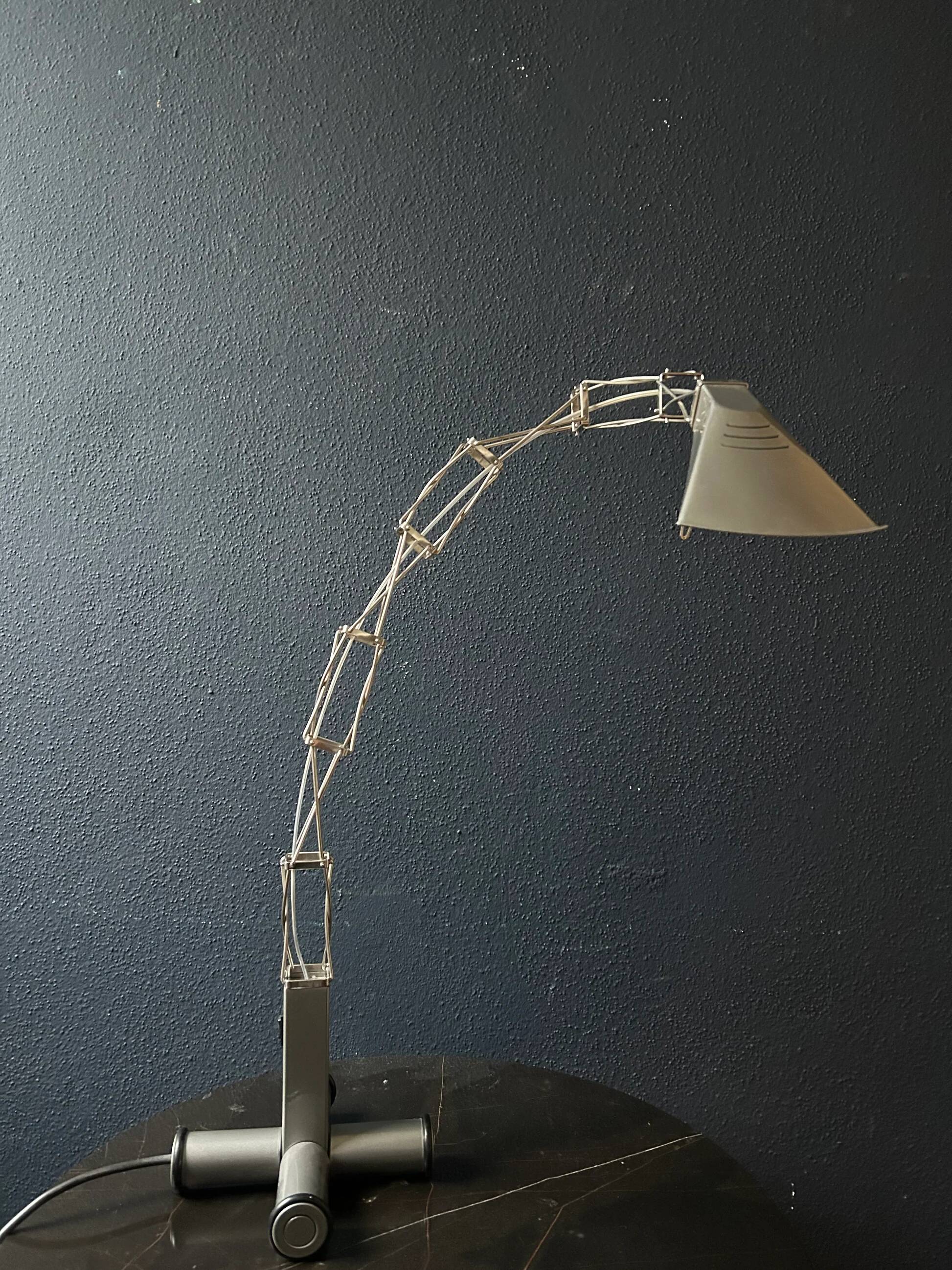 Halogen desk lamp "Multix" by Yaacov Kaufman for Lumina, Italy, 1980s