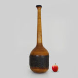 Jacaranda wood vase 1980s
