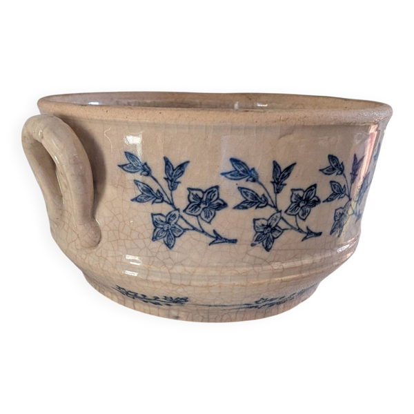 Cache-pot , vide poche en faïence vers 1900