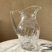 Water jug signed Saint Louis model Monaco