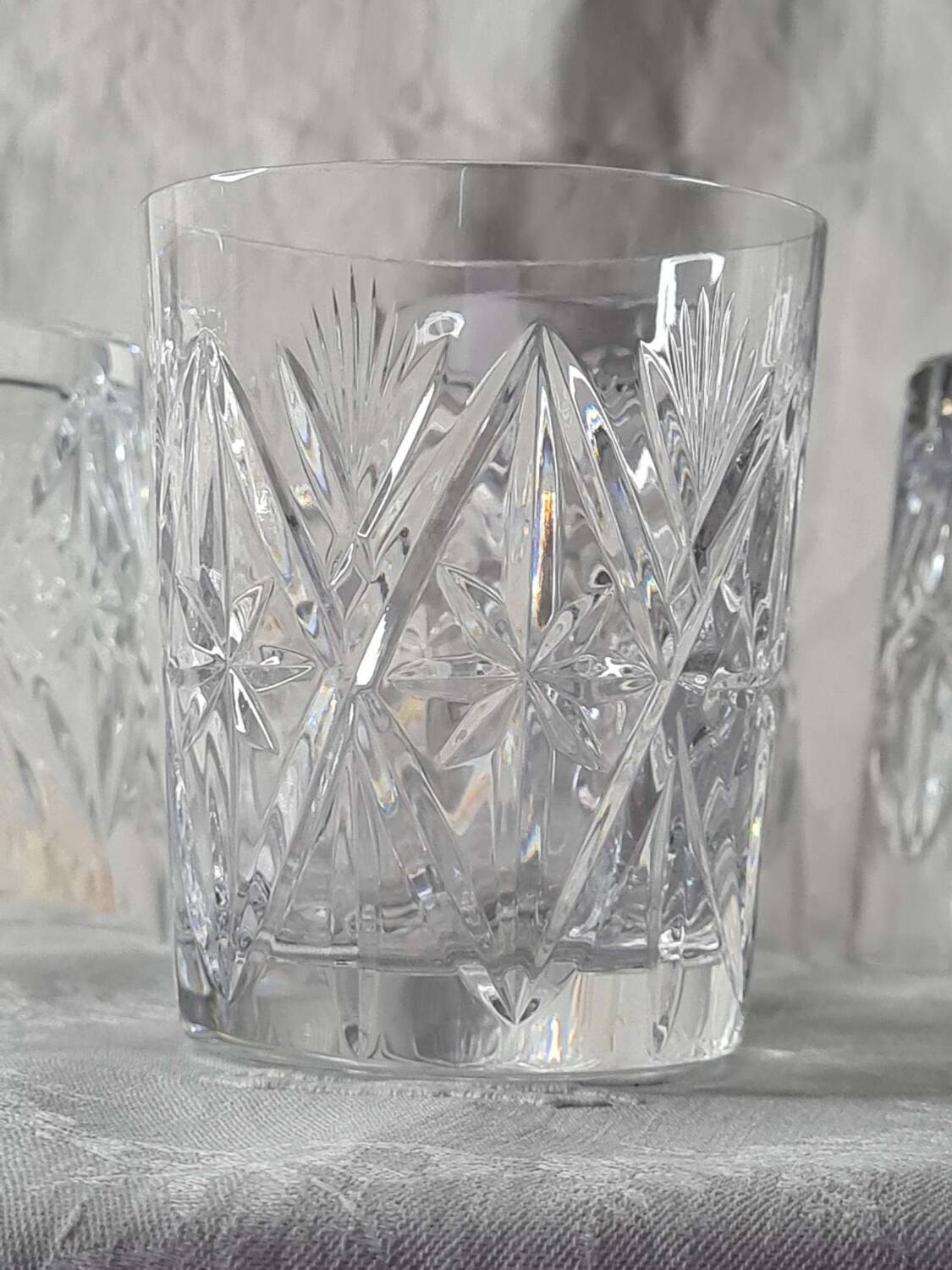 Cut glass crystal from Sèvres