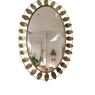 Gold metal mirror, 1970