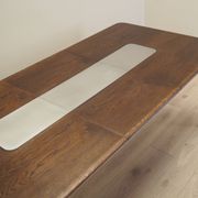Oak table, Danish design, 1970s, manufacturer: Uldum