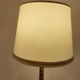 Bronze floor lamp with bamboo effect