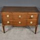 Commode Sauteuse en Noyer, époque Louis XVI – Fin XVIIIe