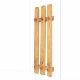 Vintage wooden coat rack wardrobe 9 hooks