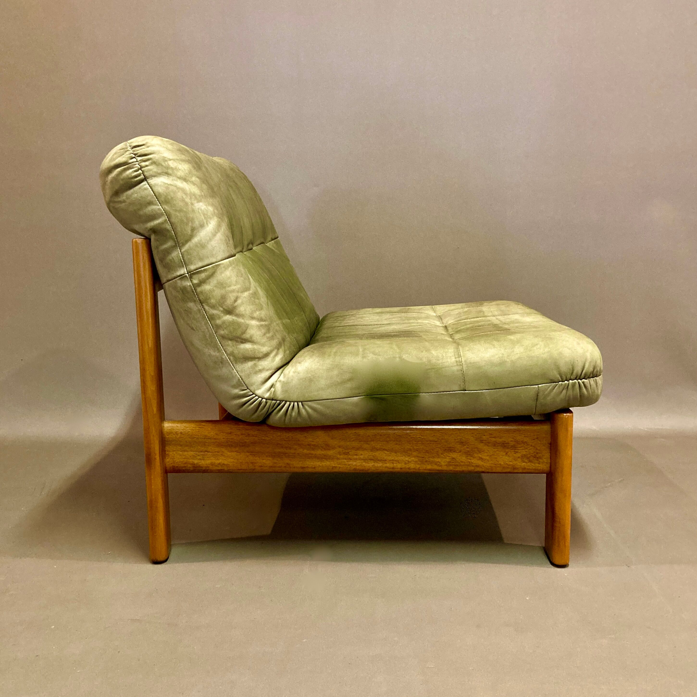 Leather armchair 1960
