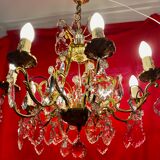 Louis XV style bronze chandelier