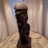 Vintage ethnic lamp of the 50's years