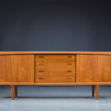 Mid-Century Danish Teak Sideboard from HP Hansen, 1950s