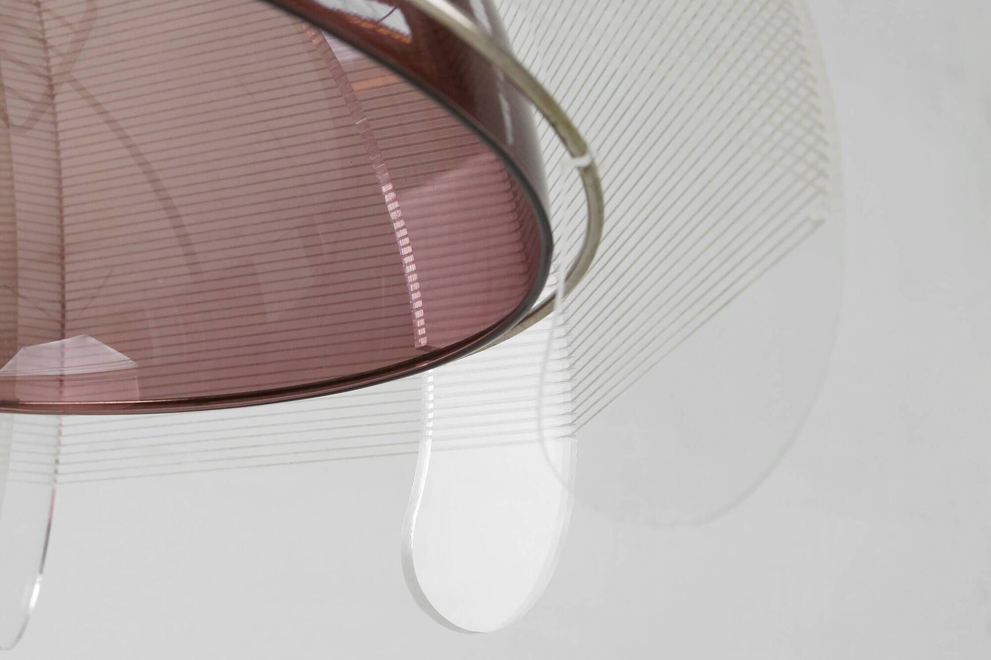Wire pendant lamp by Paul Secon for Sompex, Germany, 1960s