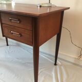 Scandinavian desk massive teak
