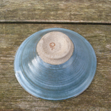 Signed vintage 1970 French cup blue