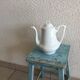White coffee or teapot