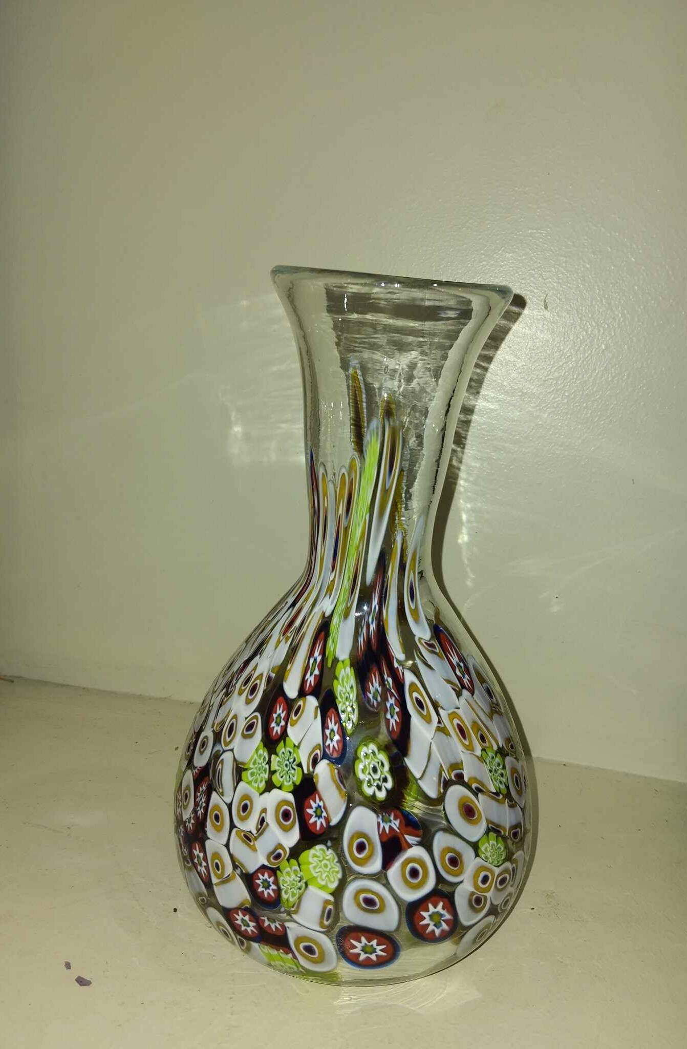 Multi-flower Murano vase, 20th century