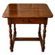 Cabaret Table in Solid Walnut from the Louis XIII Period