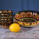 Set of eight 1970's dessert bowls and matching serving bowl