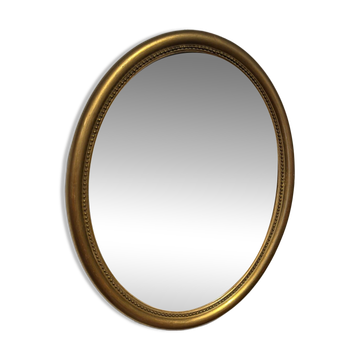Petit miroir doré vintage