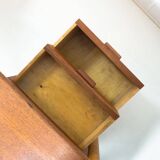 Søborg Møbler ‘model 130’ teak & beech writing desk by Børge Mogensen
