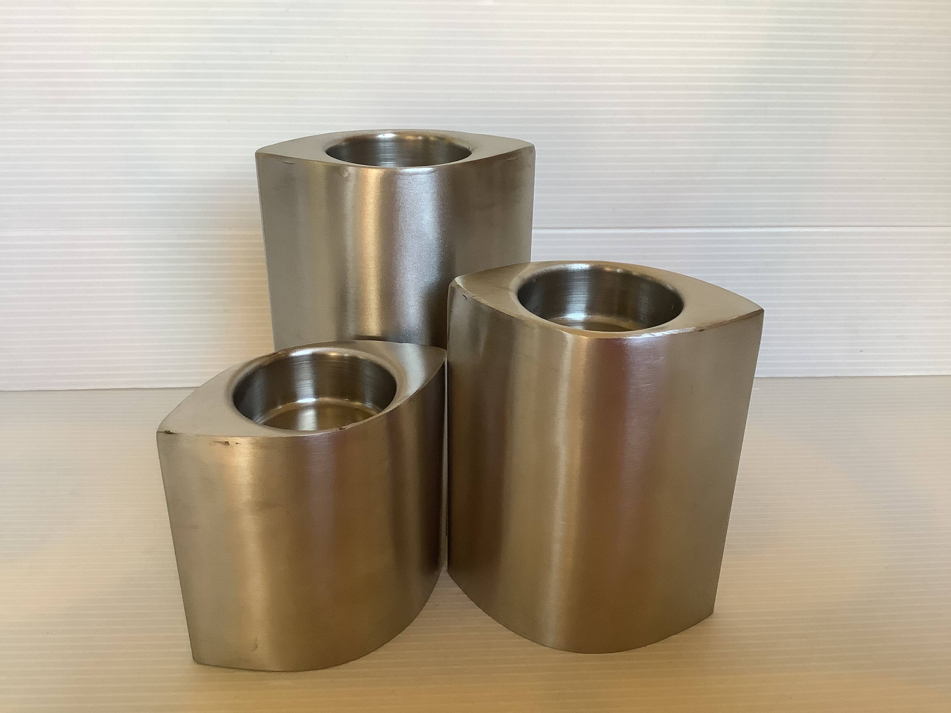 Trio of candle holders