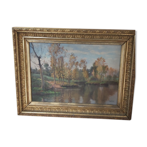 Tableau huile sur toile