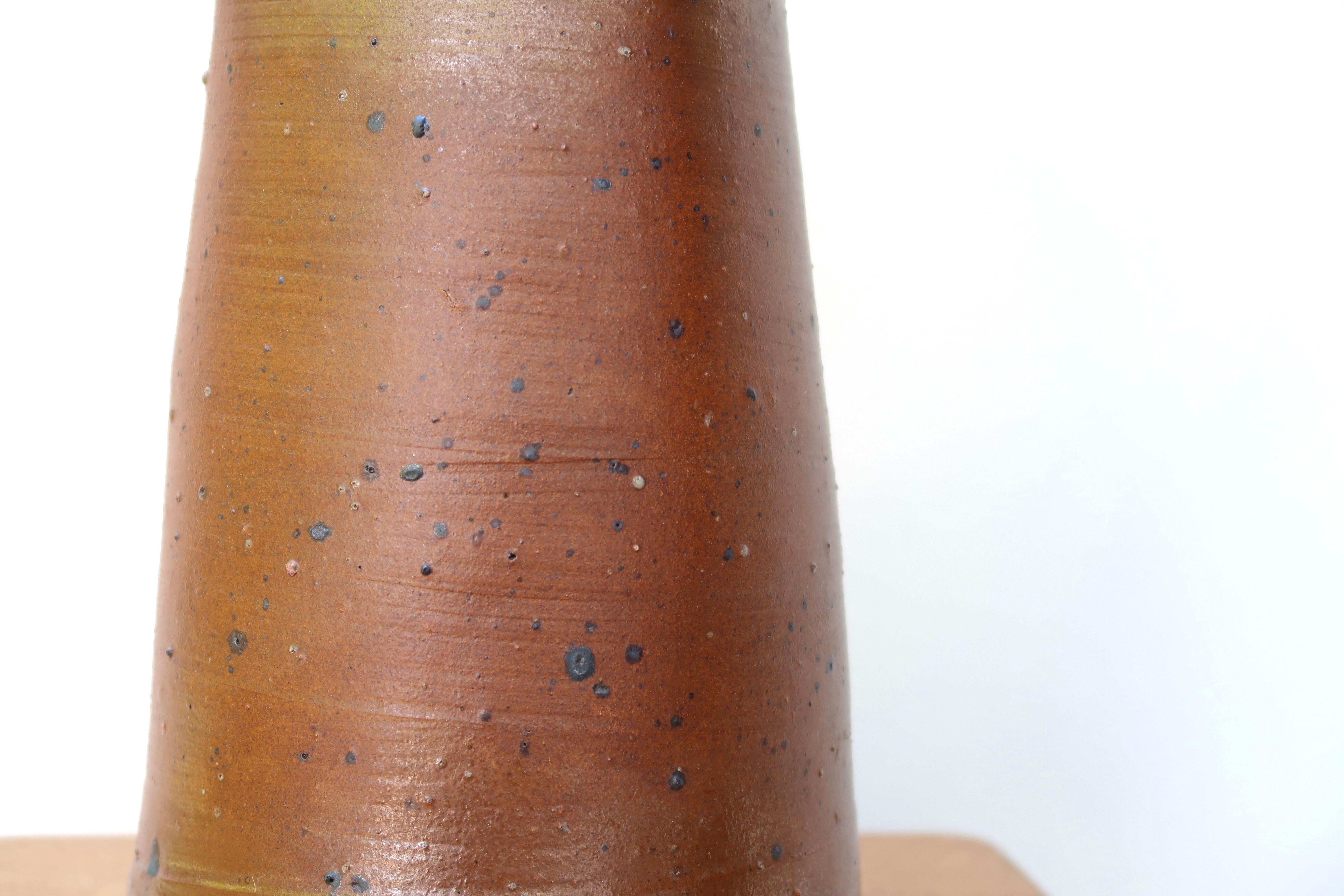 Stoneware vases by Pierre Digan La Borne 60s