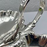 Christofle Silver-Plated Bonbonniere Serving Dish, Louis XV Style, Art Nouveau Period