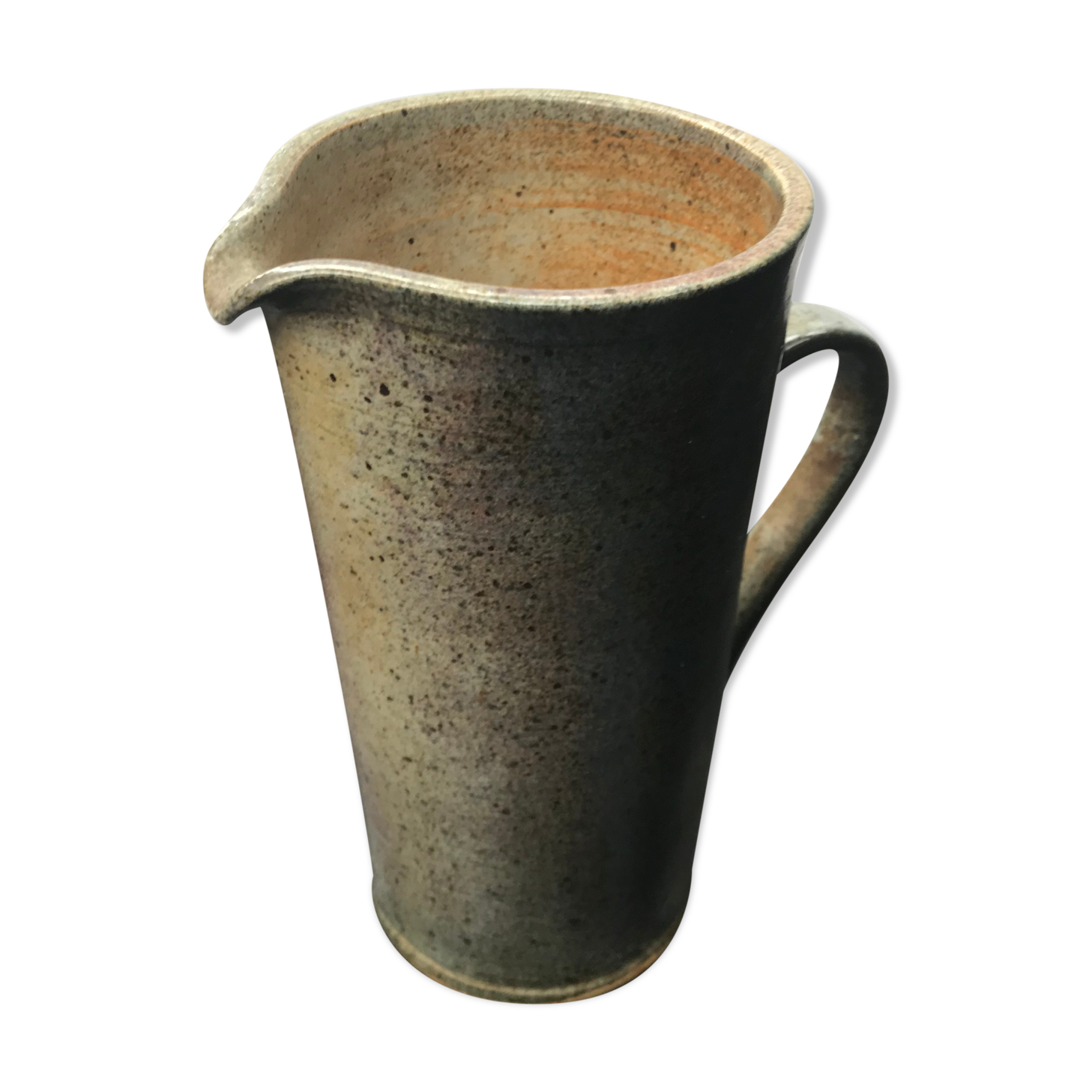 Pitcher blue grey sandstone vintage 70