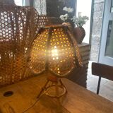 Rattan lamp