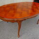 Large oval table in Louis XV style