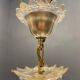 Italian Murano Glass Gold Chandelier by La Murrina