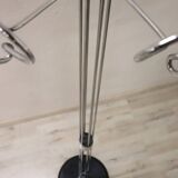 1970s chrome floor coat rack