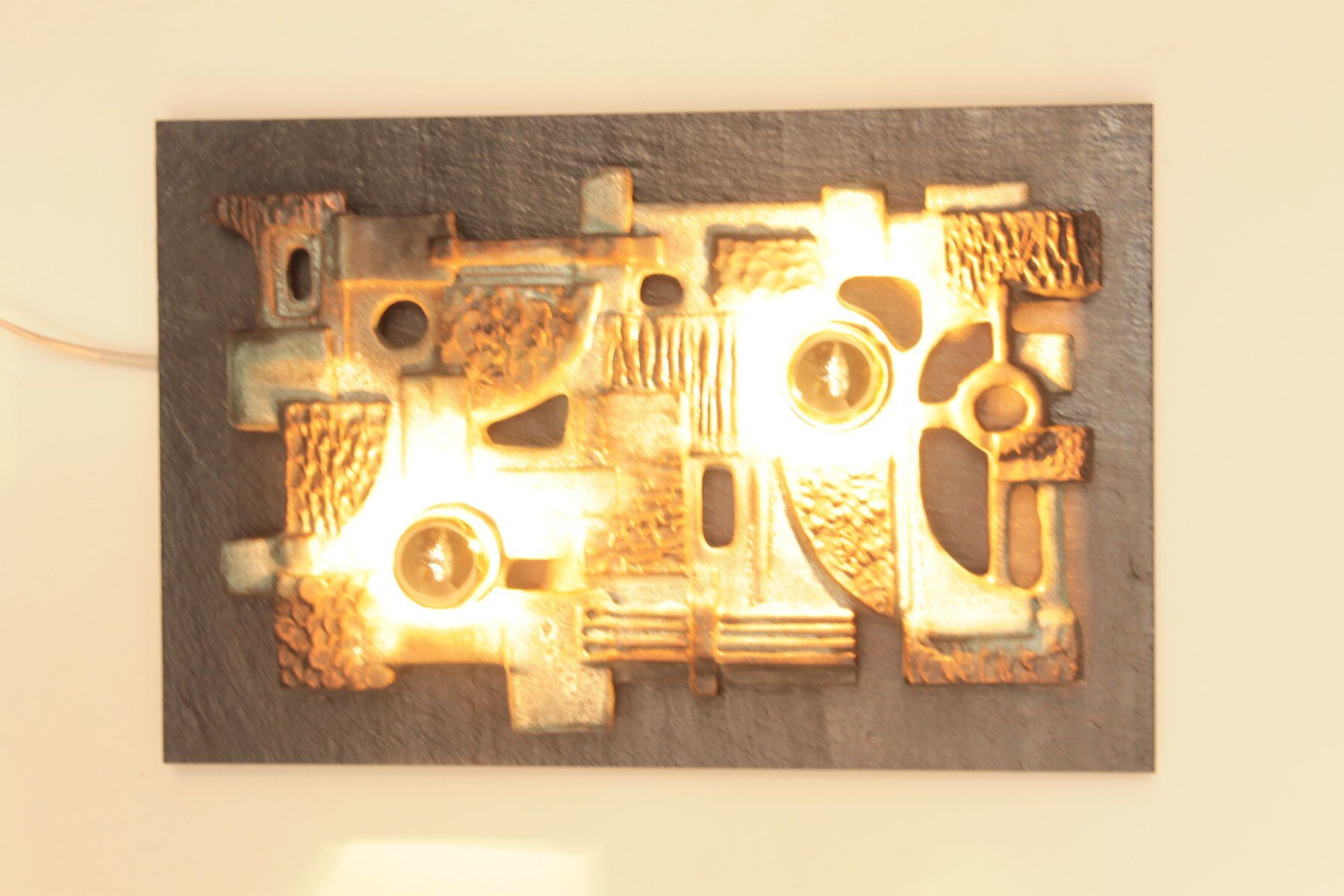 Vintage brutalist sculpture