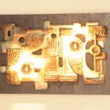 Vintage brutalist sculpture