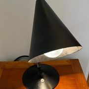 Lampe de bureau noire réglable mid-century (1950-1960) Helo Leuchten