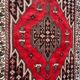 Tapis vintage persan de mazlaghan fait main 130x190 cm