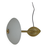 Lampe de chevet en laiton, années 1990